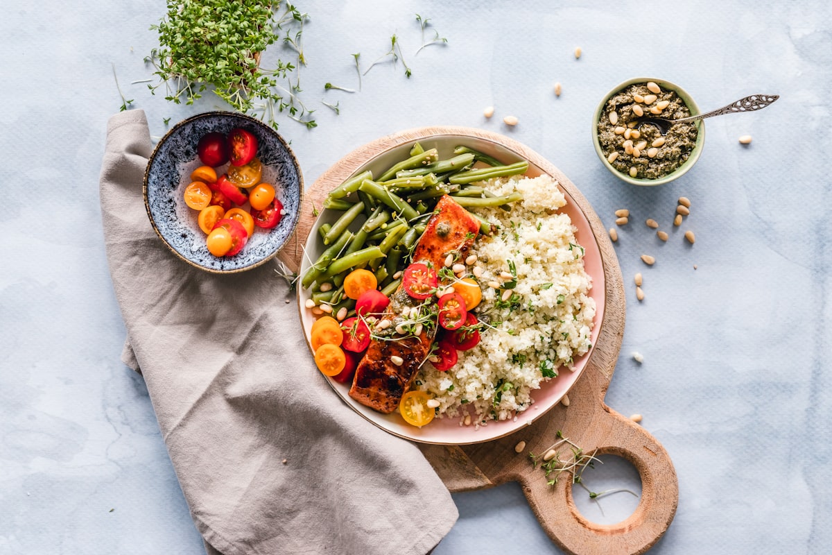 Fresh herb Mediterranean salad